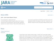 Tablet Screenshot of jara.org